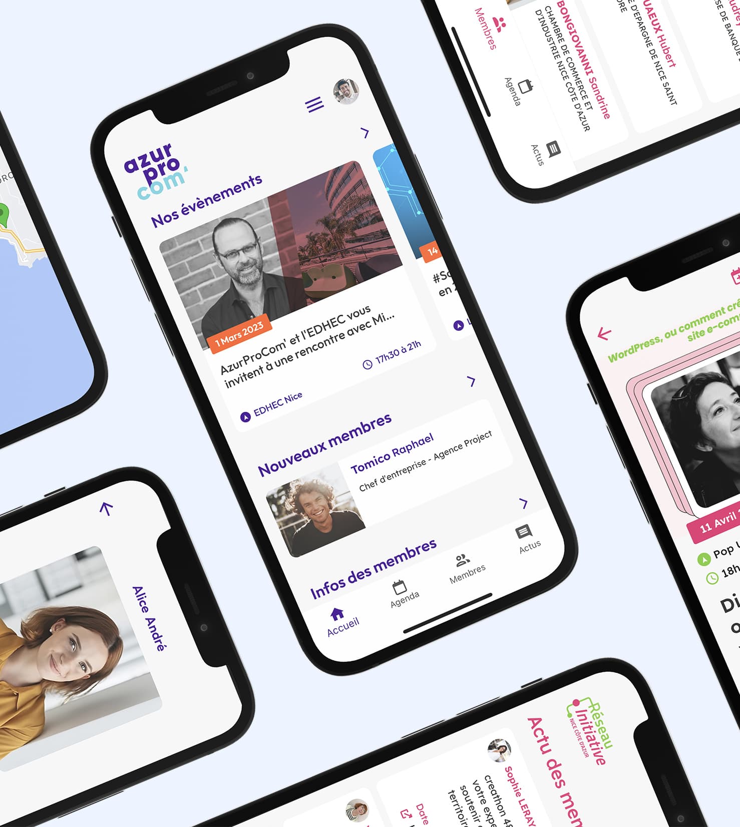 Portails d’information mobile